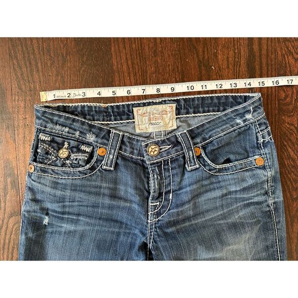 Big Star Women's Blue Straight Leg Jeans - Picture 9 of 14